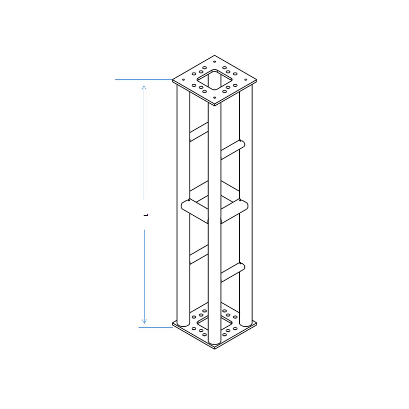 tube and fitting scaffolds